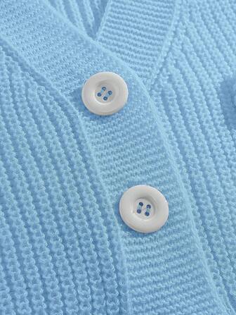 Baie Studio – Crochet Bow Knit Cardigan