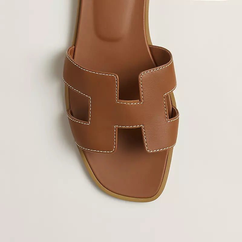 Hermes Oran Sandals - Rose